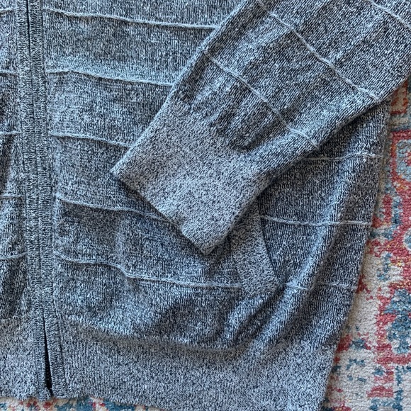 Club Monaco Textured Full Zip Hoodie - Picture 4 of 7